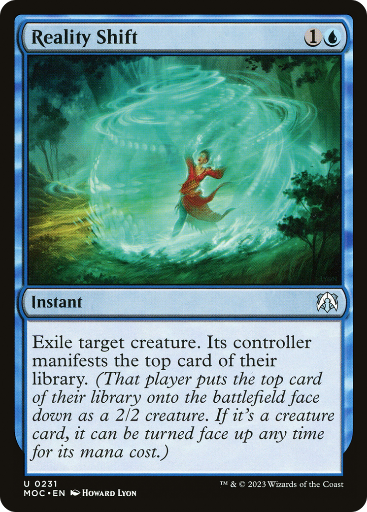 Reality Shift [March of the Machine Commander] | Boutique FDB TCG