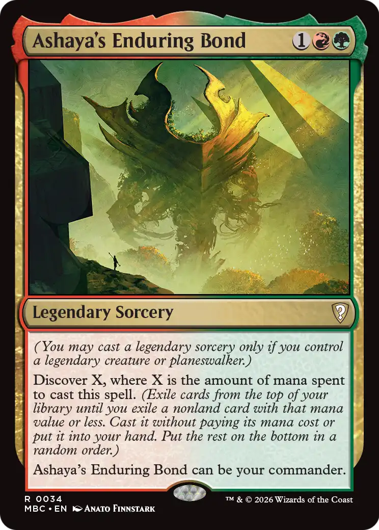 Ashaya's Enduring Bond [Mystery Booster: Commander Edition] | Boutique FDB TCG