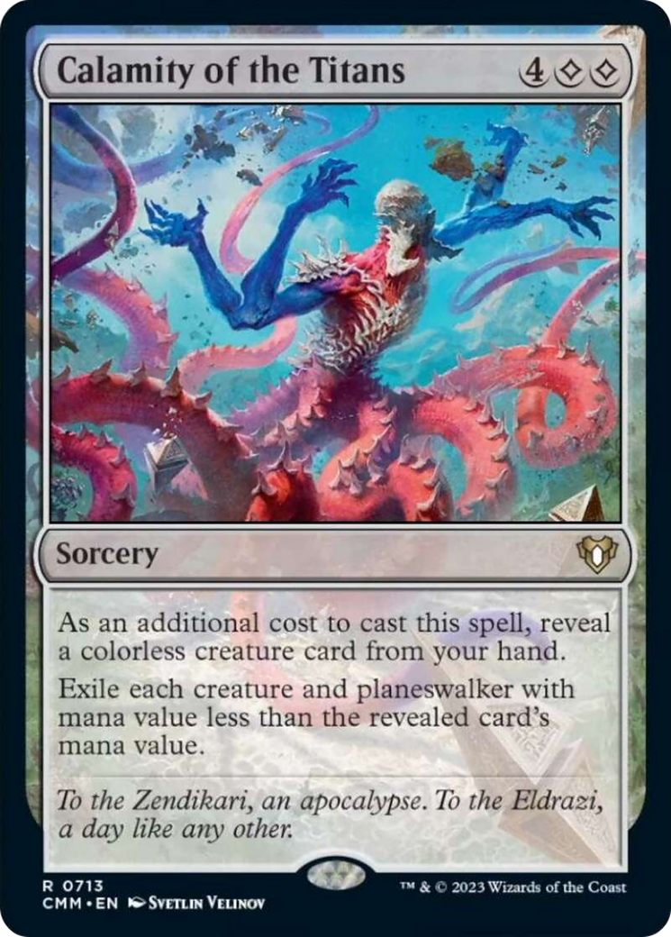 Calamity of the Titans [Commander Masters] | Boutique FDB TCG