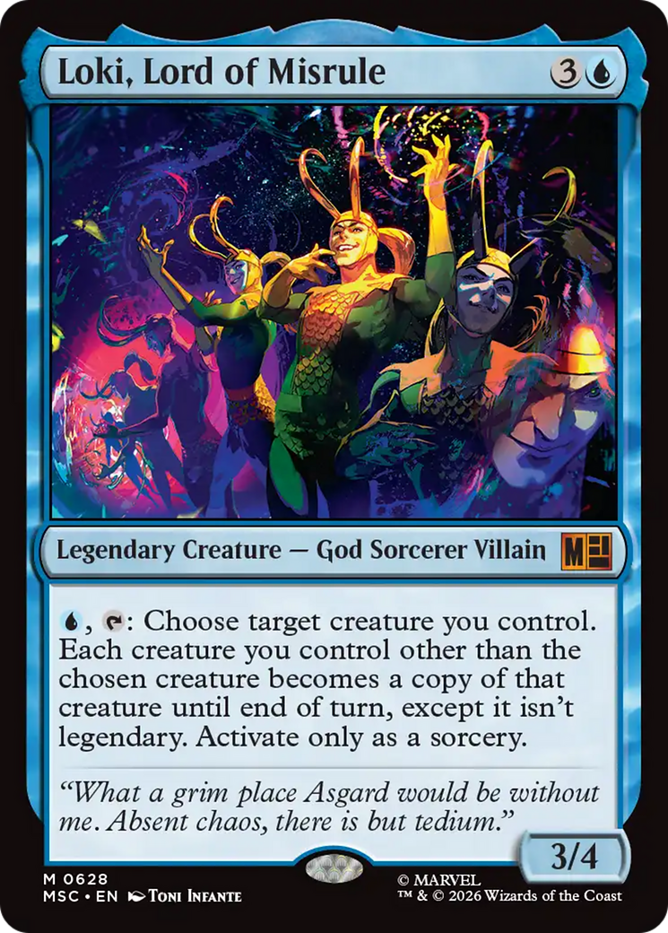 Loki, Lord of Misrule [Marvel Super Heroes Commander] | Boutique FDB TCG