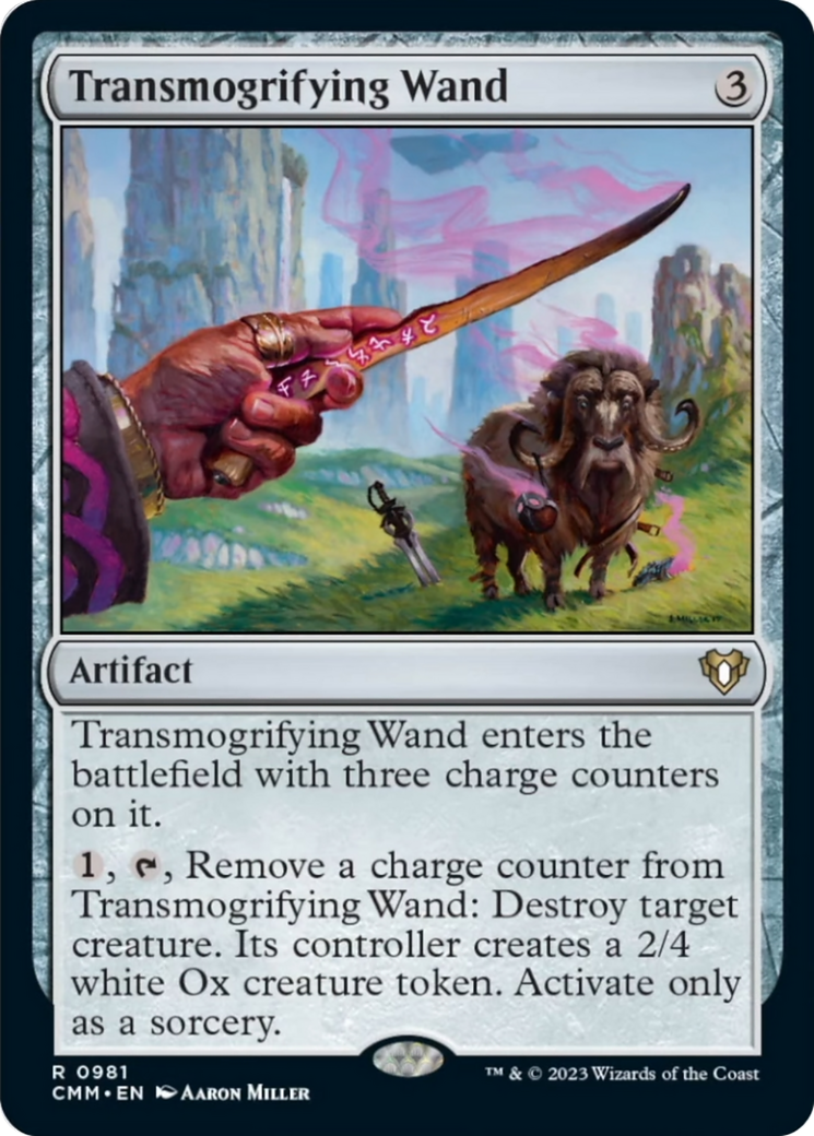 Transmogrifying Wand [Commander Masters] | Boutique FDB TCG