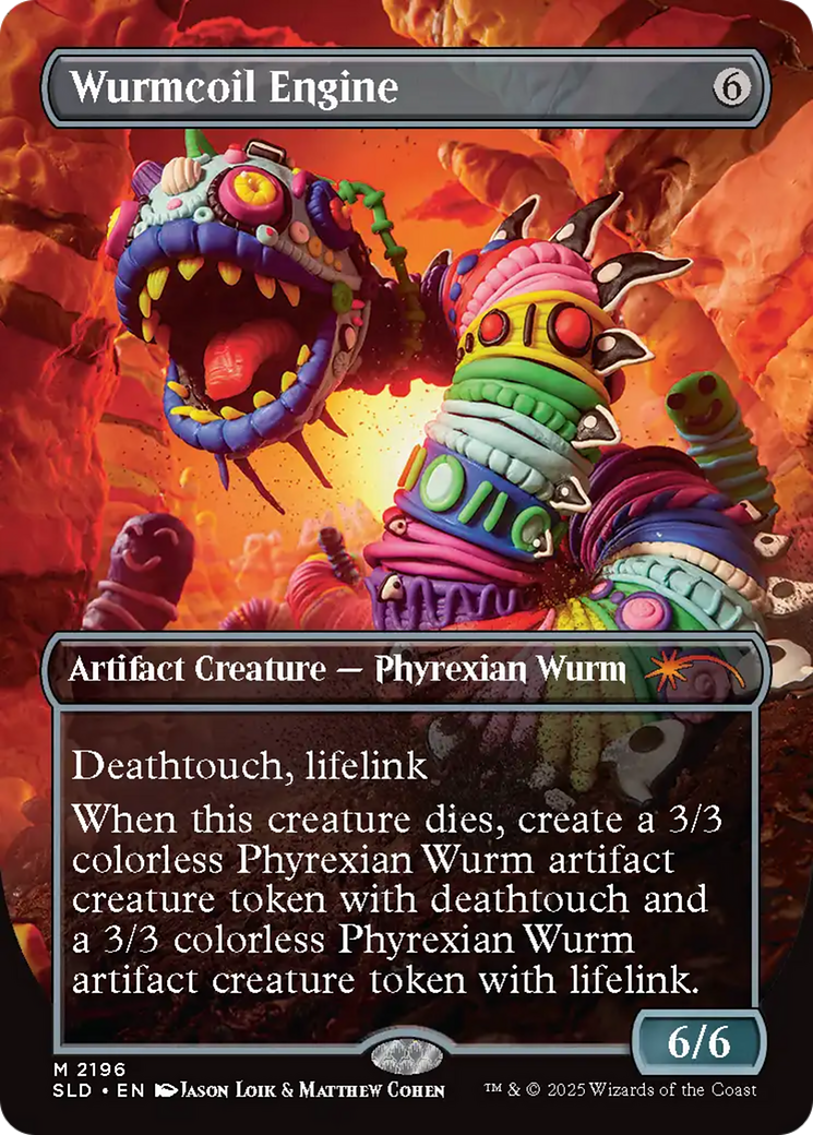Wurmcoil Engine (2196) (Rainbow Foil) [Secret Lair Drop Series] | Boutique FDB TCG