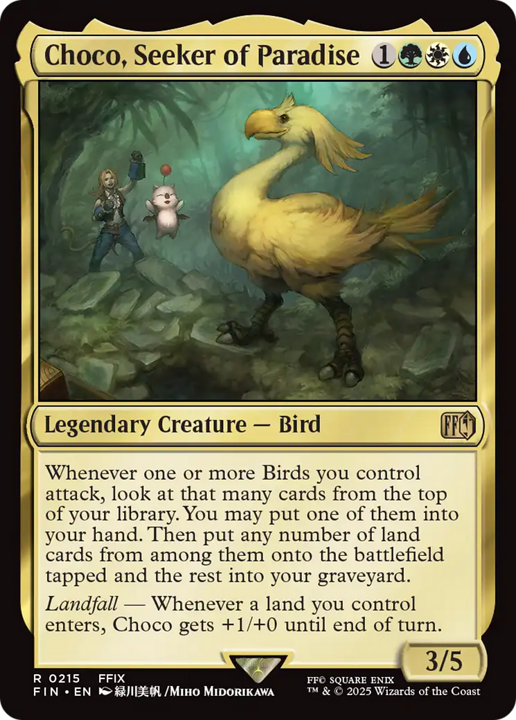 Choco, Seeker of Paradise [FINAL FANTASY] | Boutique FDB TCG