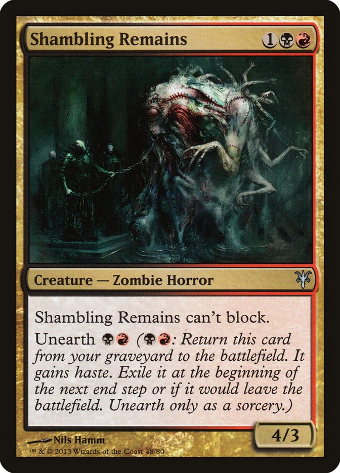 Shambling Remains [Duel Decks: Sorin vs. Tibalt] | Boutique FDB TCG