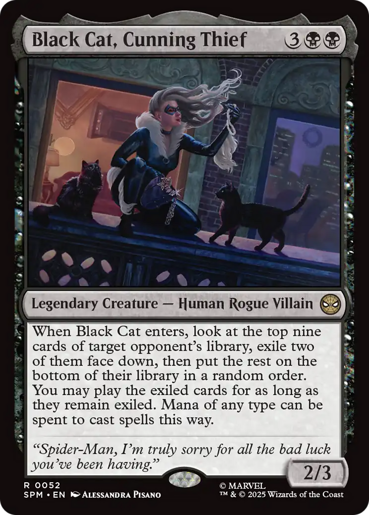 Black Cat, Cunning Thief [Marvel's Spider-Man] | Boutique FDB TCG