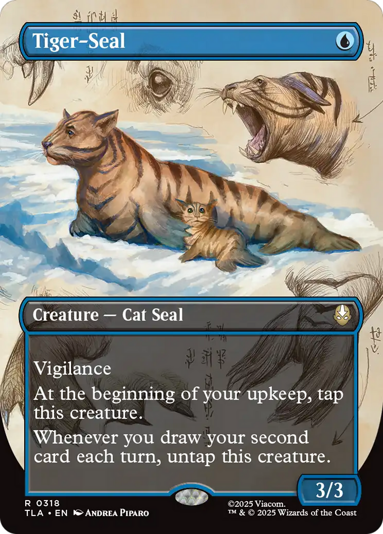 Tiger-Seal (Borderless) [Avatar: The Last Airbender] | Boutique FDB TCG