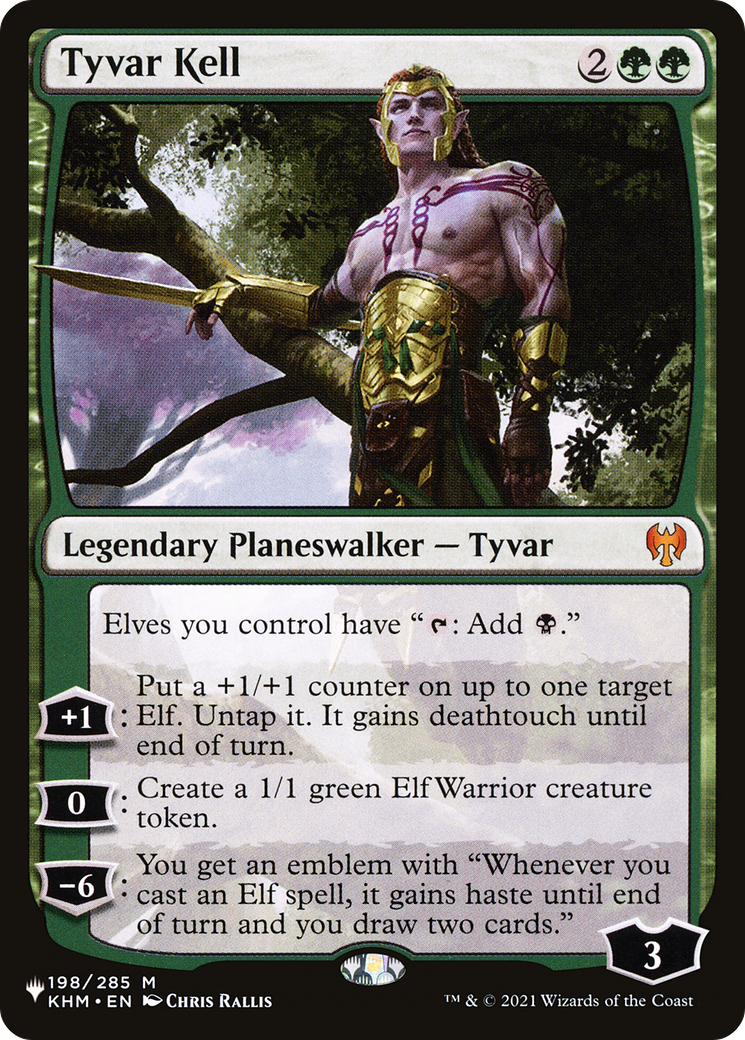 Tyvar Kell [The List] | Boutique FDB TCG