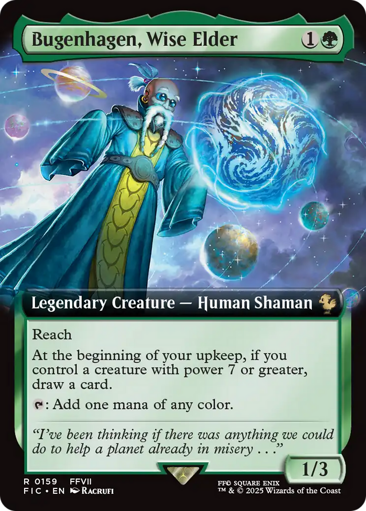 Bugenhagen, Wise Elder (Extended Art) [FINAL FANTASY Commander] | Boutique FDB TCG