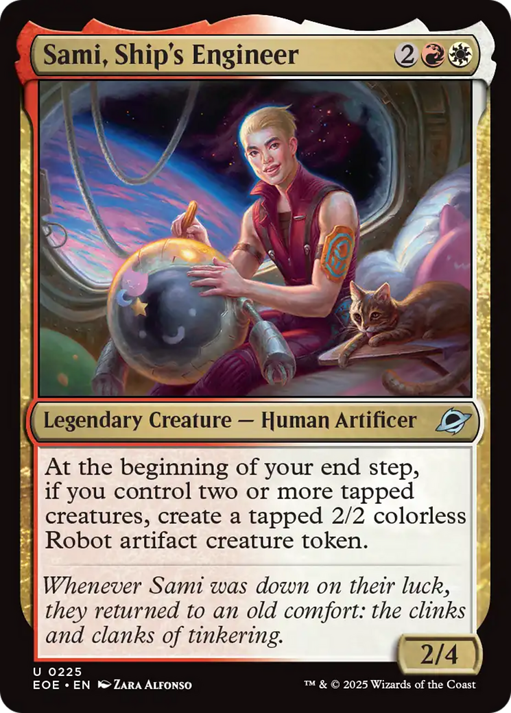 Sami, Ship's Engineer [Edge of Eternities] | Boutique FDB TCG