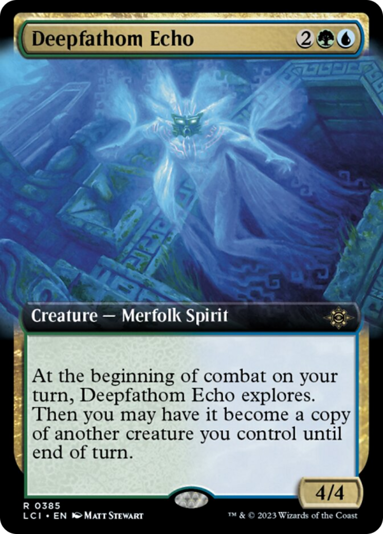 Deepfathom Echo (Extended Art) [The Lost Caverns of Ixalan] | Boutique FDB TCG