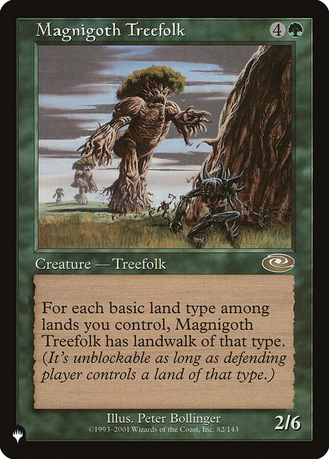 Magnigoth Treefolk [The List] | Boutique FDB TCG