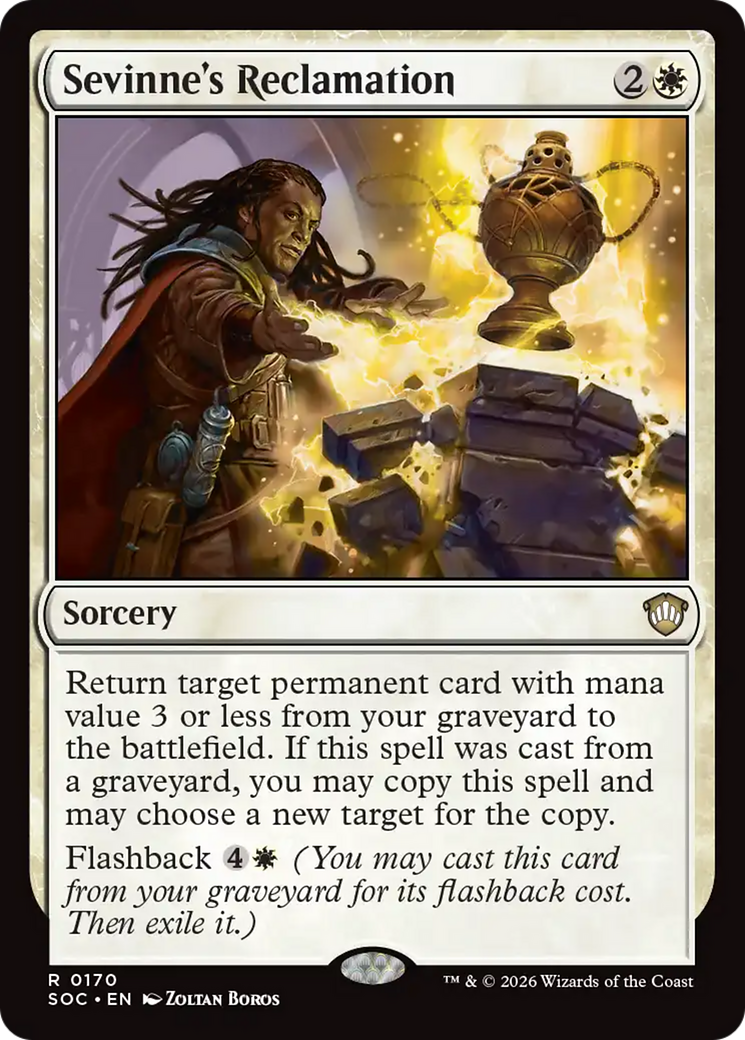 Sevinne's Reclamation [Secrets of Strixhaven Commander] | Boutique FDB TCG