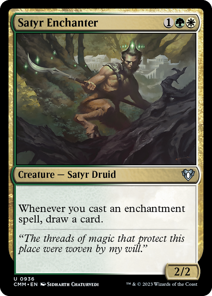 Satyr Enchanter [Commander Masters] | Boutique FDB TCG