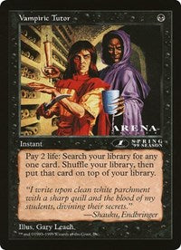 Vampiric Tutor (Oversized) [Oversize Cards] | Boutique FDB TCG