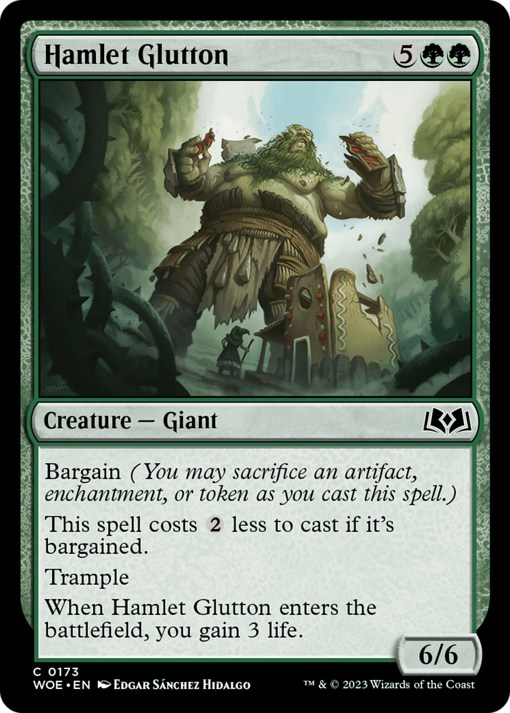 Hamlet Glutton [Wilds of Eldraine] | Boutique FDB TCG