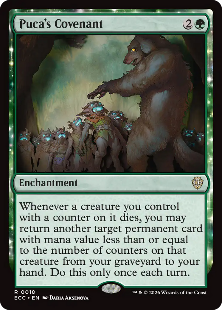 Puca's Covenant [Lorwyn Eclipsed Commander] | Boutique FDB TCG