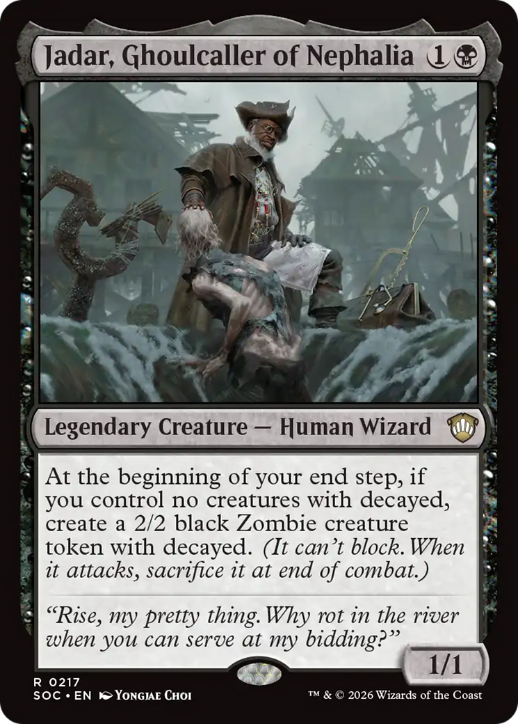 Jadar, Ghoulcaller of Nephalia [Secrets of Strixhaven Commander] | Boutique FDB TCG