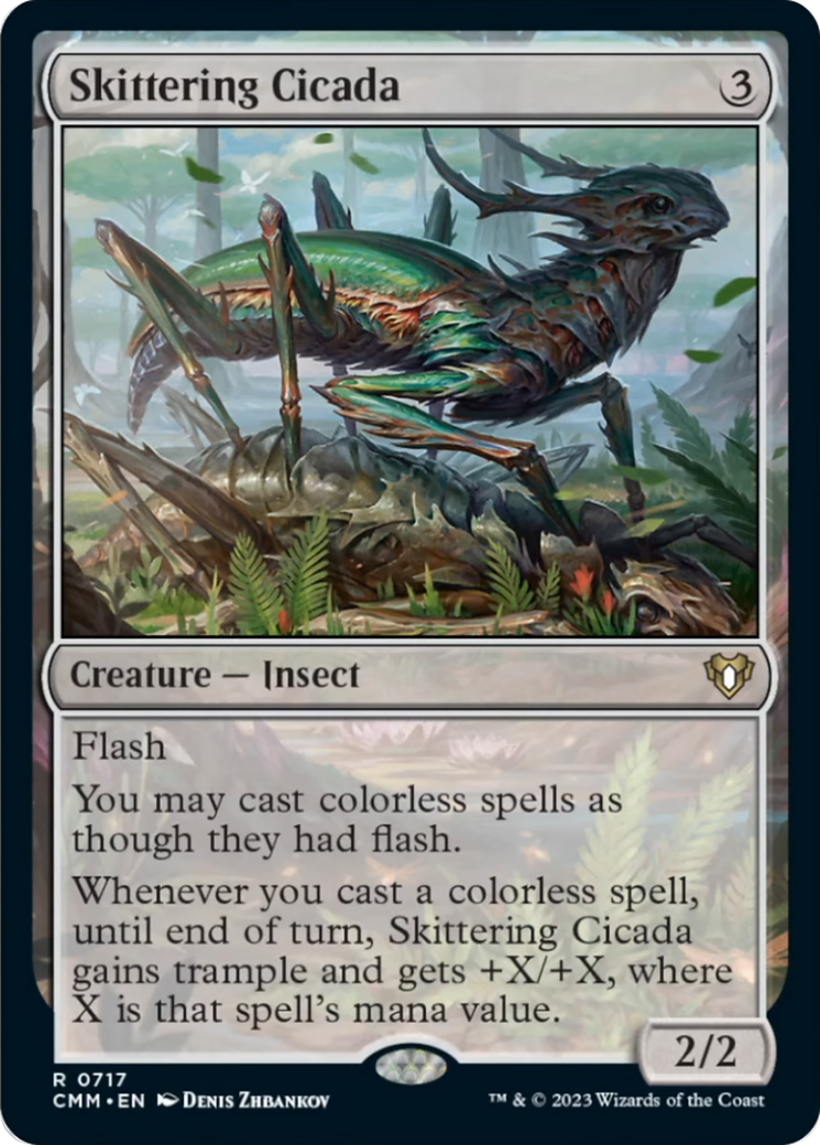Skittering Cicada [Commander Masters] | Boutique FDB TCG