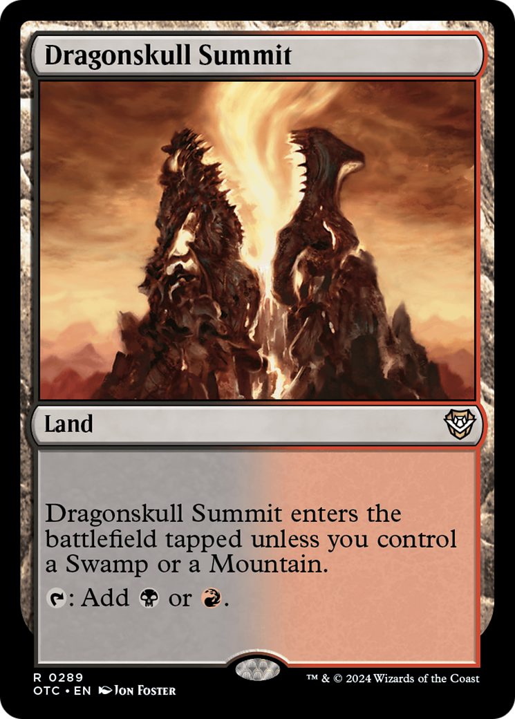 Dragonskull Summit [Outlaws of Thunder Junction Commander] | Boutique FDB TCG