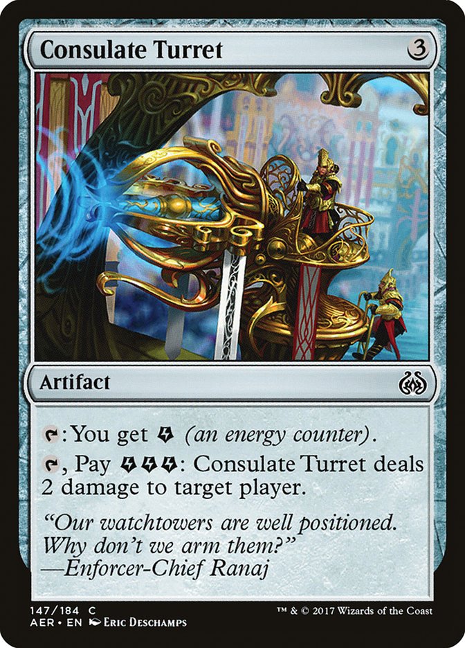 Consulate Turret [Aether Revolt] | Boutique FDB TCG