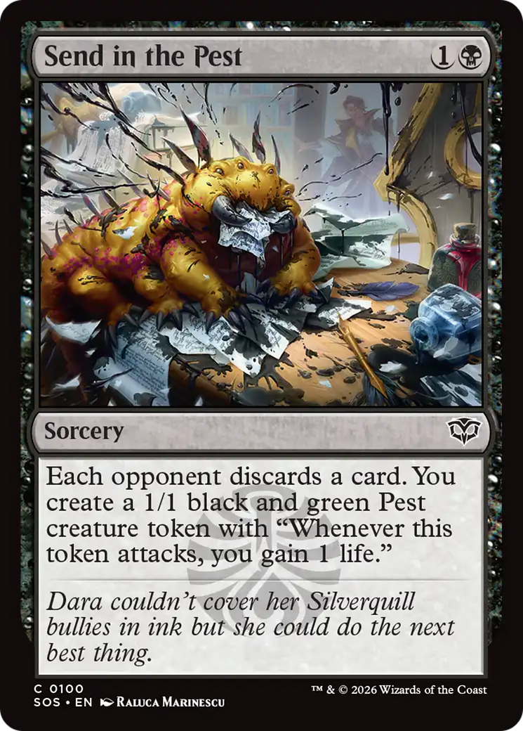 Send in the Pest [Secrets of Strixhaven] | Boutique FDB TCG