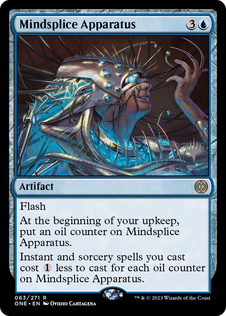 Mindsplice Apparatus (Promo Pack) [Phyrexia: All Will Be One Promos] | Boutique FDB TCG
