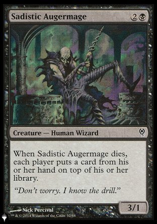 Sadistic Augermage [The List] | Boutique FDB TCG