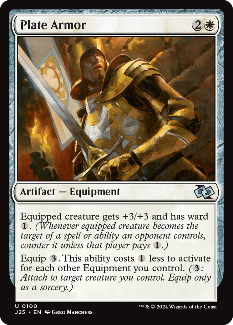 Plate Armor [Foundations Jumpstart] | Boutique FDB TCG