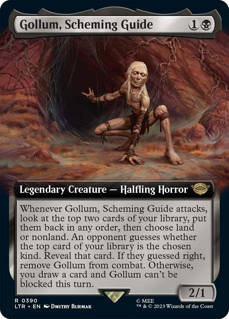 Gollum, Scheming Guide (Extended Art) [The Lord of the Rings: Tales of Middle-Earth] | Boutique FDB TCG