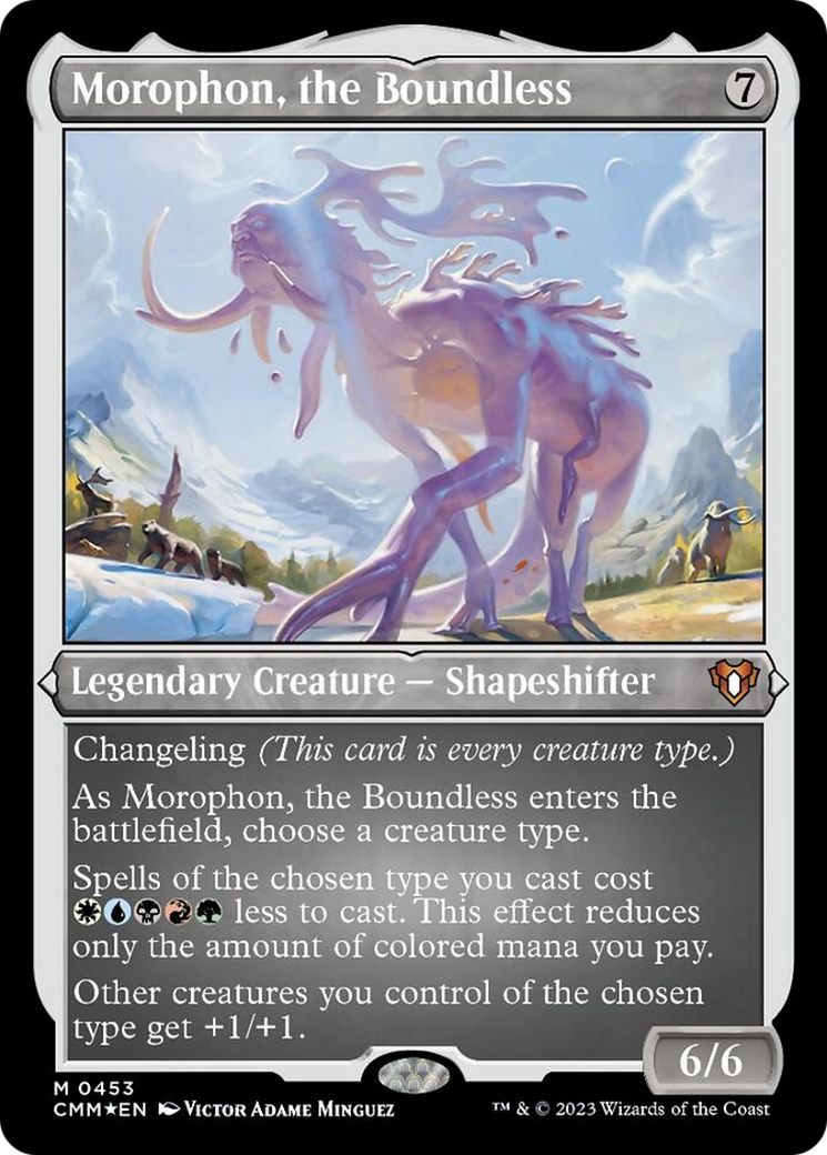 Morophon, the Boundless (Foil Etched) [Commander Masters] | Boutique FDB TCG