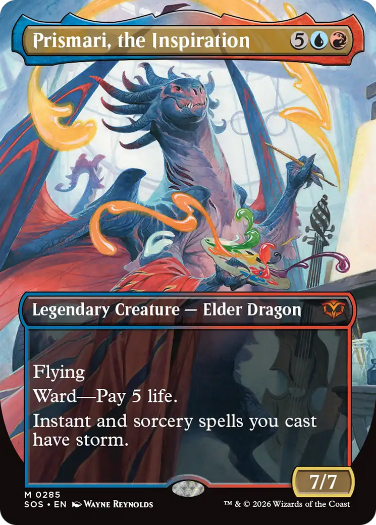 Prismari, the Inspiration (Borderless) [Secrets of Strixhaven] | Boutique FDB TCG