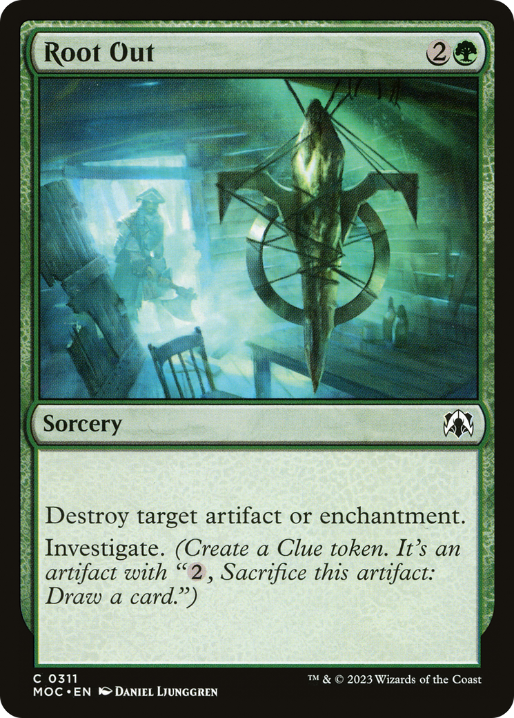 Root Out [March of the Machine Commander] | Boutique FDB TCG