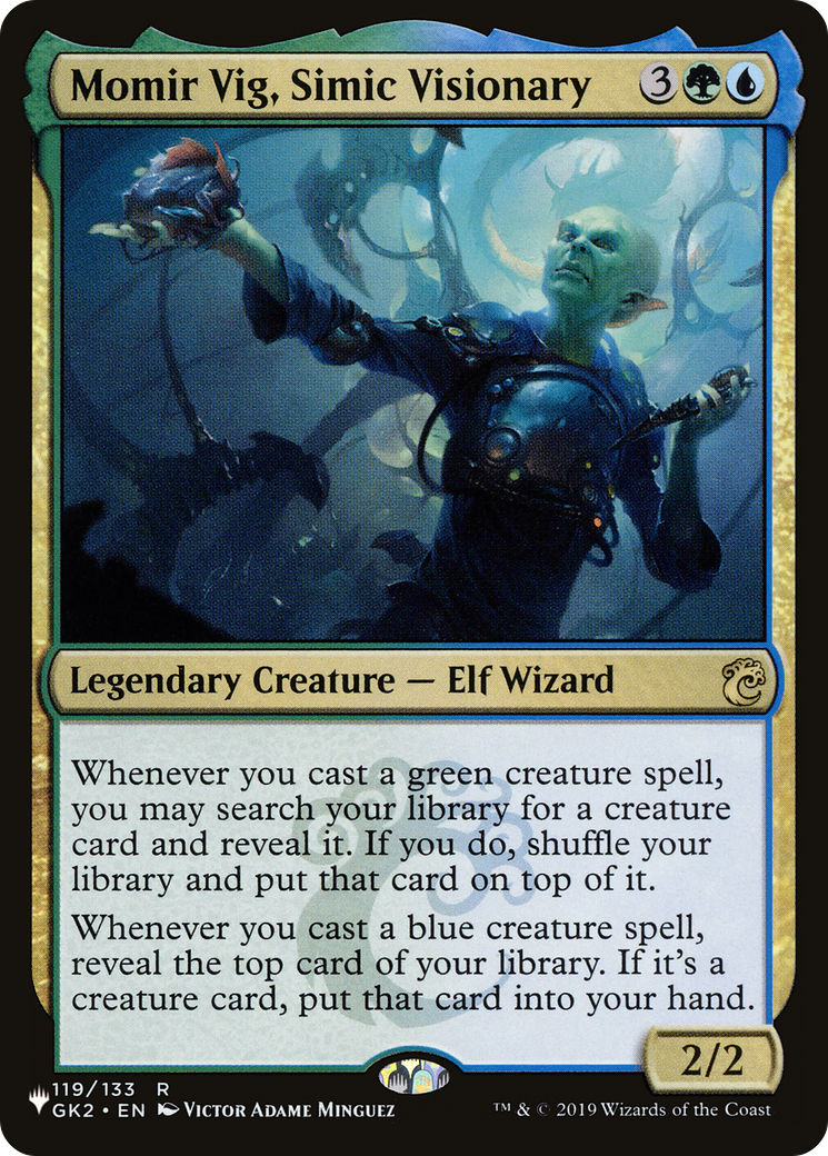 Momir Vig, Simic Visionary [The List] | Boutique FDB TCG