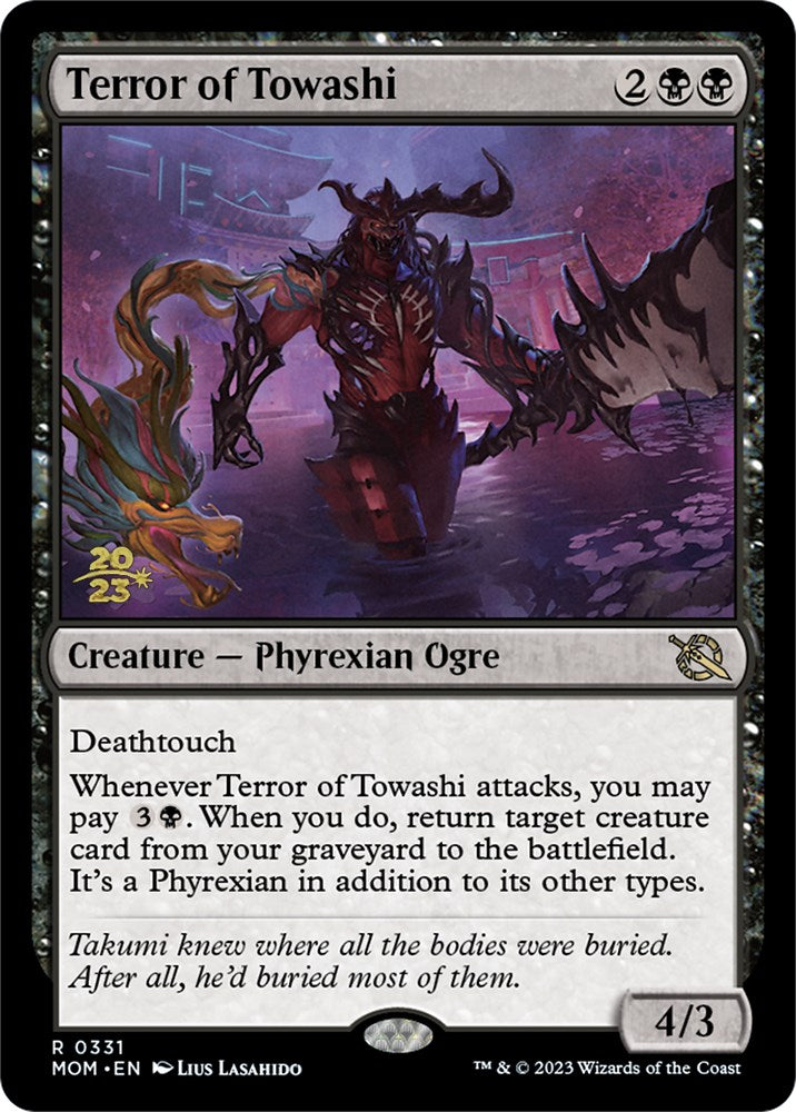 Terror of Towashi [March of the Machine Prerelease Promos] | Boutique FDB TCG