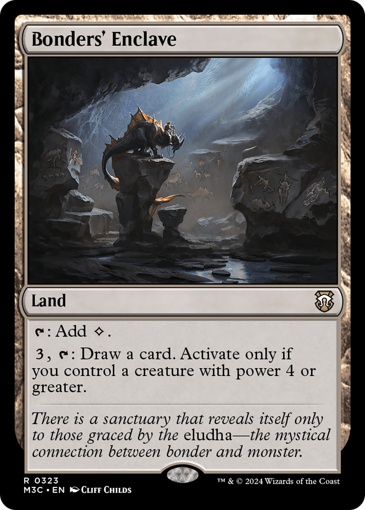 Bonders' Enclave (Ripple Foil) [Modern Horizons 3 Commander] | Boutique FDB TCG