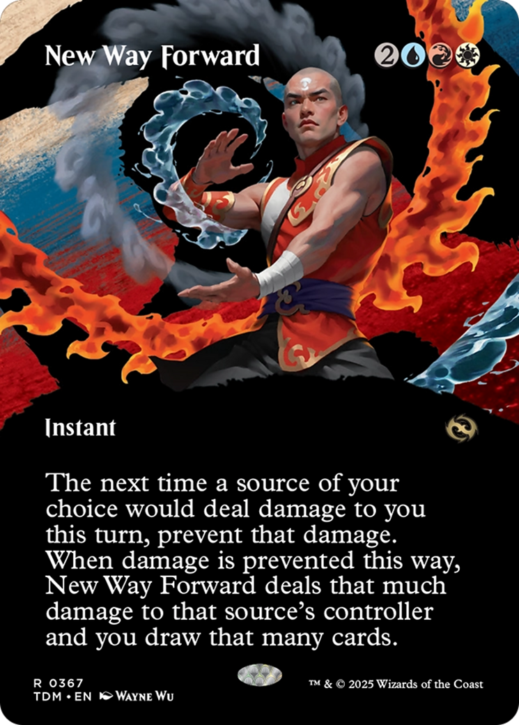 New Way Forward (Borderless) [Tarkir: Dragonstorm] | Boutique FDB TCG