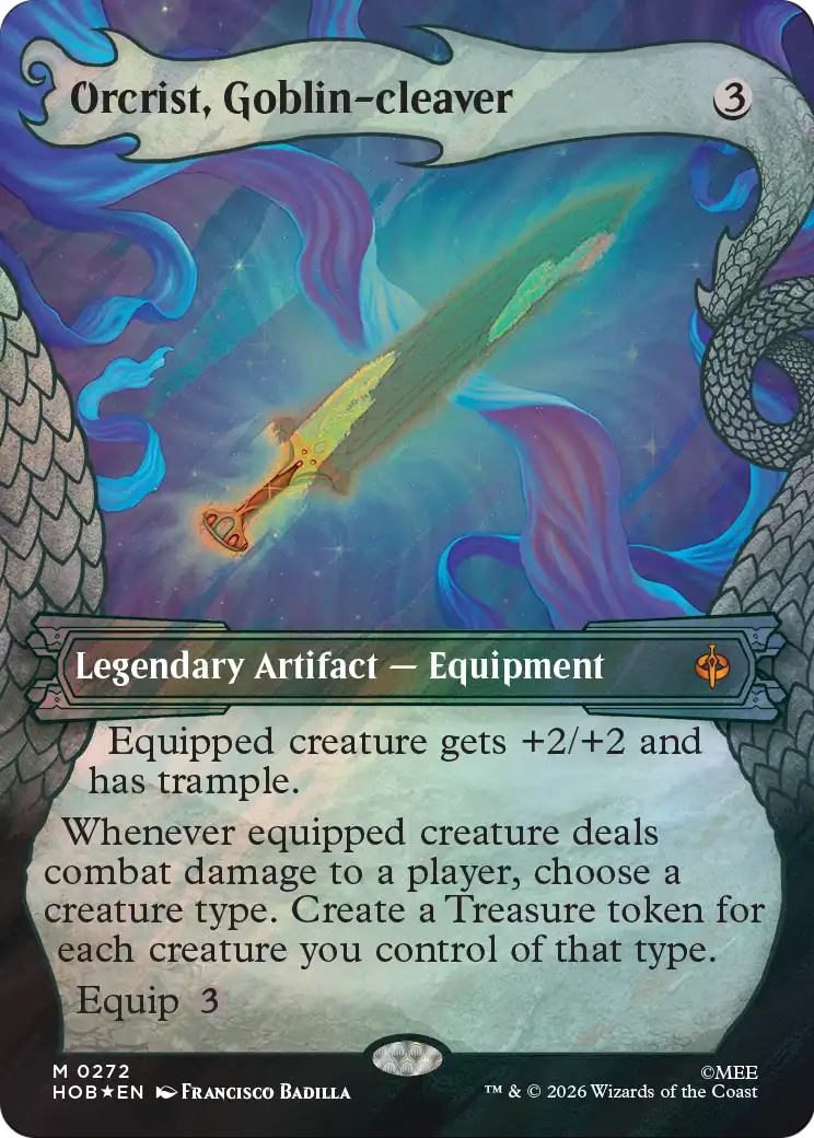 Orcrist, Goblin-cleaver (Showcase) (Surge Foil) [The Hobbit] | Boutique FDB TCG