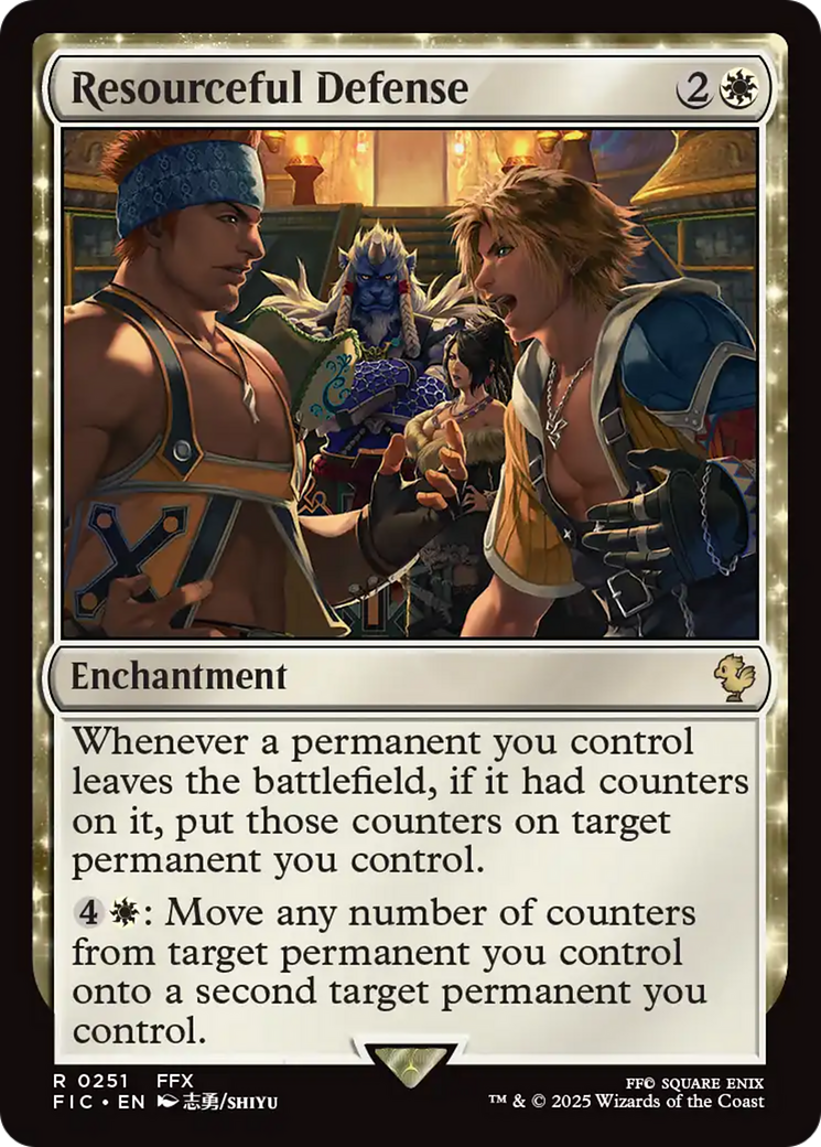 Resourceful Defense [FINAL FANTASY Commander] | Boutique FDB TCG
