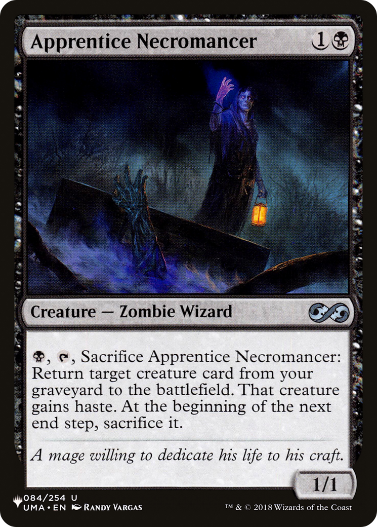 Apprentice Necromancer [The List Reprints] | Boutique FDB TCG