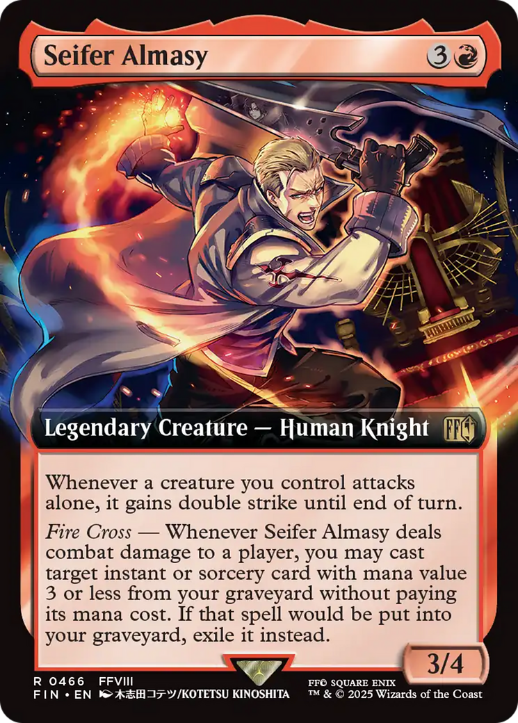 Seifer Almasy (Extended Art) [FINAL FANTASY] | Boutique FDB TCG