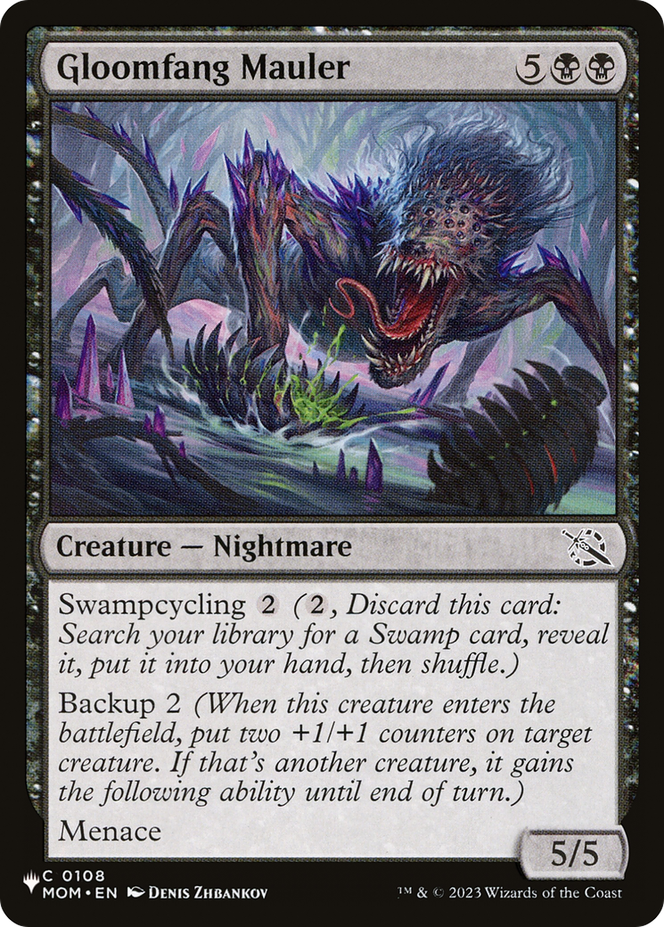 Gloomfang Mauler [The List Reprints] | Boutique FDB TCG