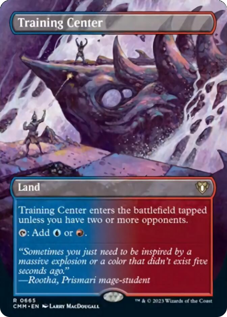 Training Center (Borderless Alternate Art) [Commander Masters] | Boutique FDB TCG