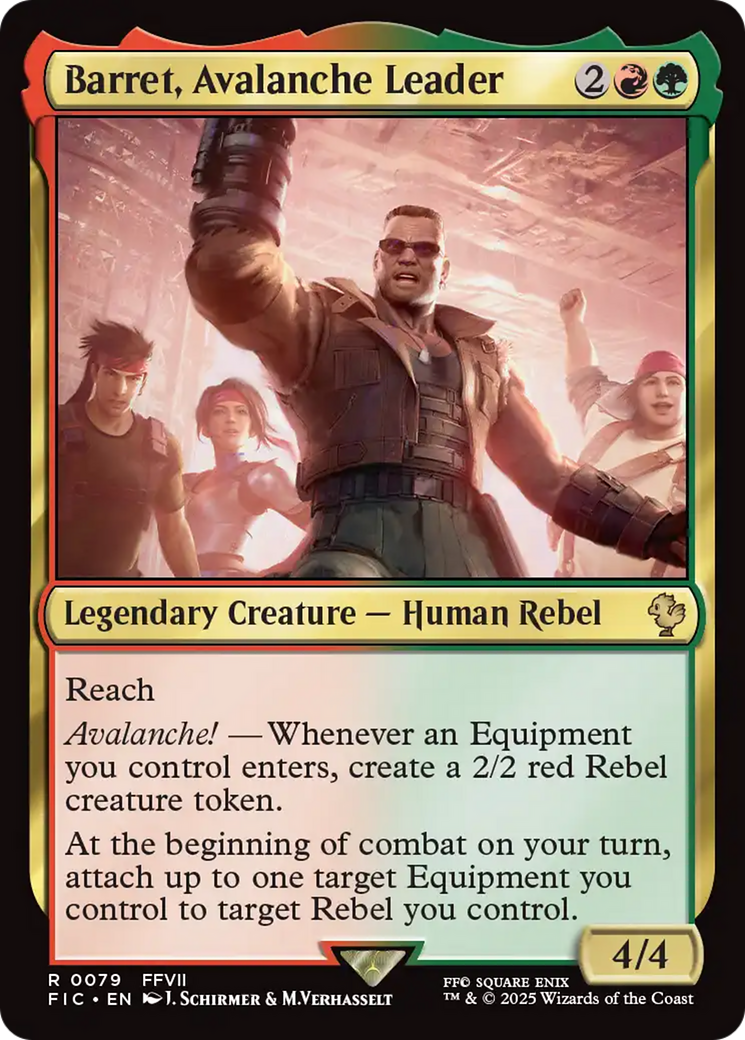 Barret, Avalanche Leader [FINAL FANTASY Commander] | Boutique FDB TCG