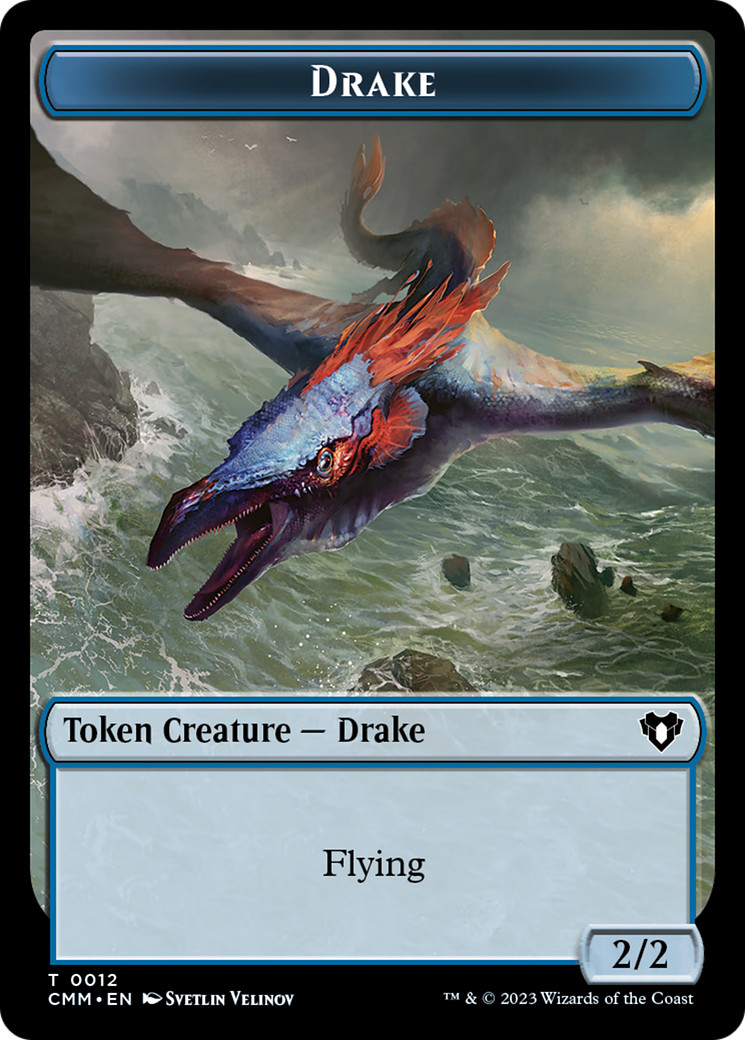 Eldrazi Scion // Drake Double-Sided Token [Commander Masters Tokens] | Boutique FDB TCG