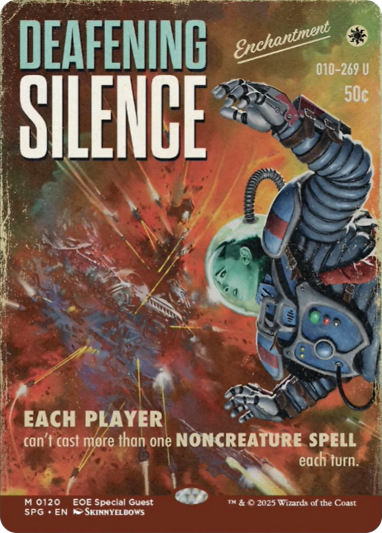 Deafening Silence (Showcase) [Edge of Eternities Special Guests] | Boutique FDB TCG