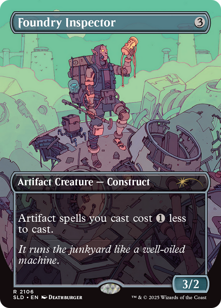 Foundry Inspector (Galaxy Foil) [Secret Lair Drop Series] | Boutique FDB TCG