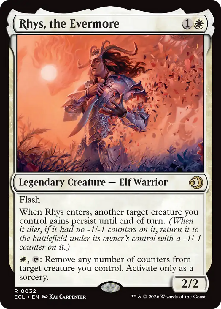 Rhys, the Evermore [Lorwyn Eclipsed] | Boutique FDB TCG