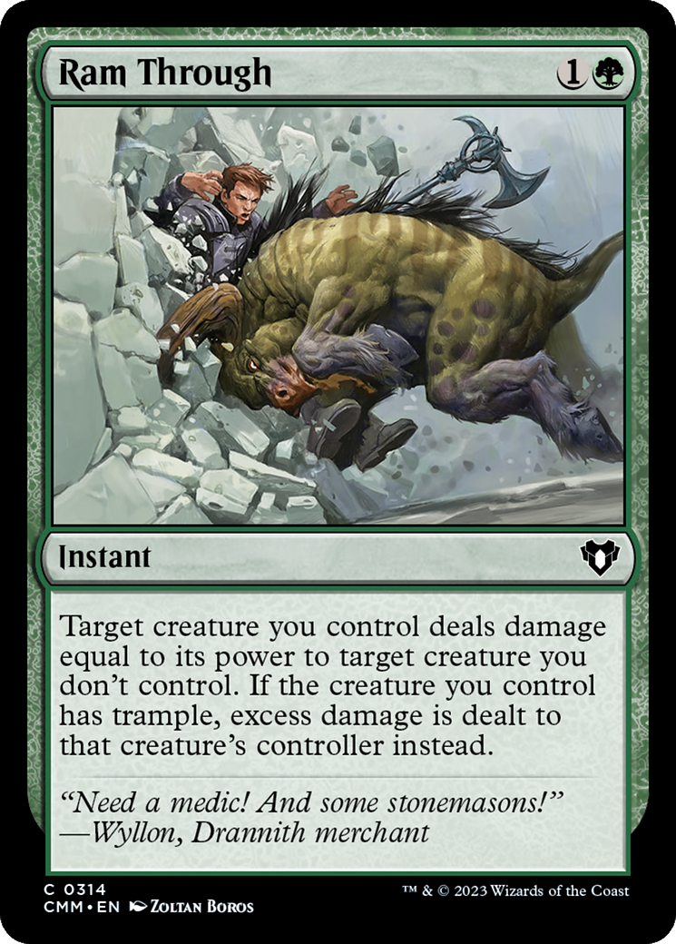 Ram Through [Commander Masters] | Boutique FDB TCG