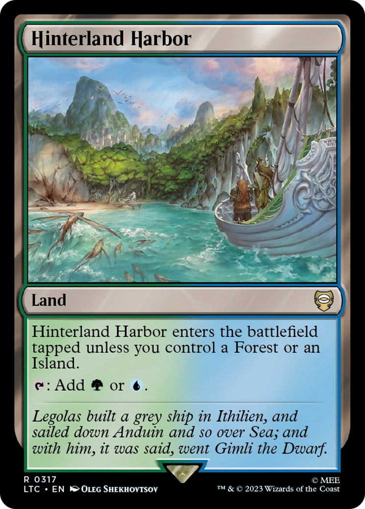 Hinterland Harbor [The Lord of the Rings: Tales of Middle-Earth Commander] | Boutique FDB TCG