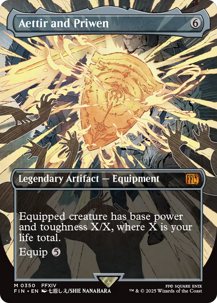 Aettir and Priwen (Borderless) [FINAL FANTASY] | Boutique FDB TCG